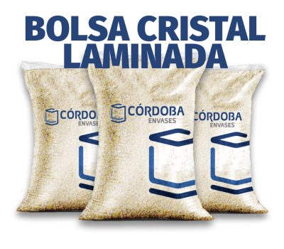 BOLSA CRISTAL LAMINADA
